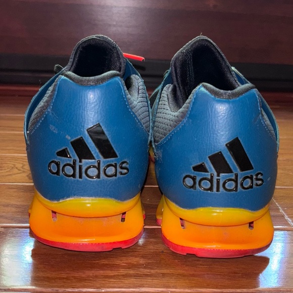 Adidas Springblade Men’s 11.5 GUC Hard to find color way Teal/Orange/Red - Picture 10 of 16